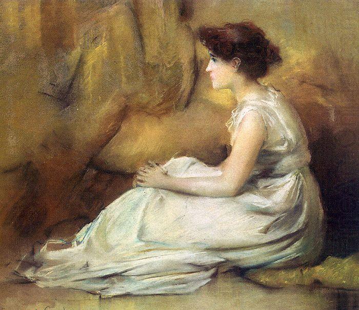 Woman in White, Jones, Francis Coates